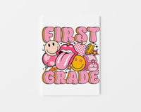 Retro Pink Back to School