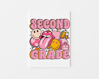 Retro Pink Back to School