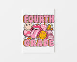 Retro Pink Back to School