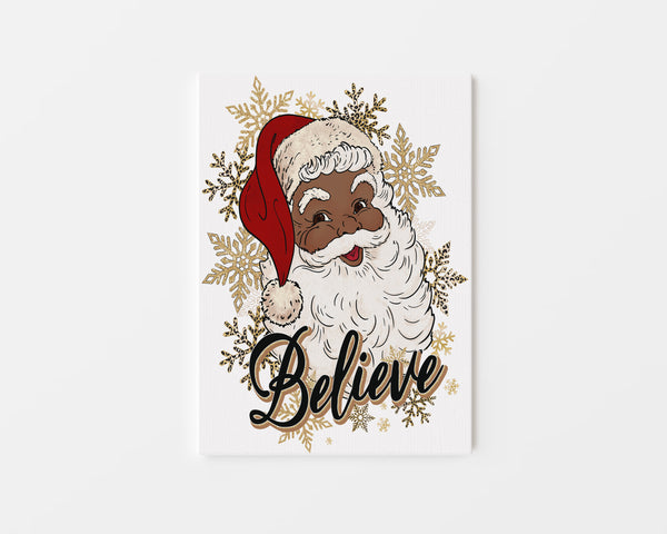 Believe Santa Melanin