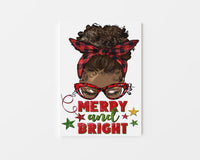 MERRY AND BRIGHT MESSY BUN