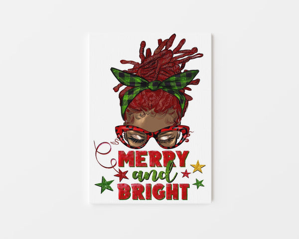 MERRY AND BRIGHT RED LOCS