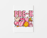 Retro Pink Back to School