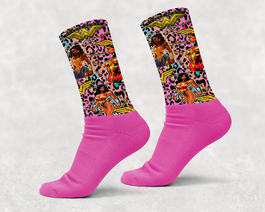 Afro WW Custom socks