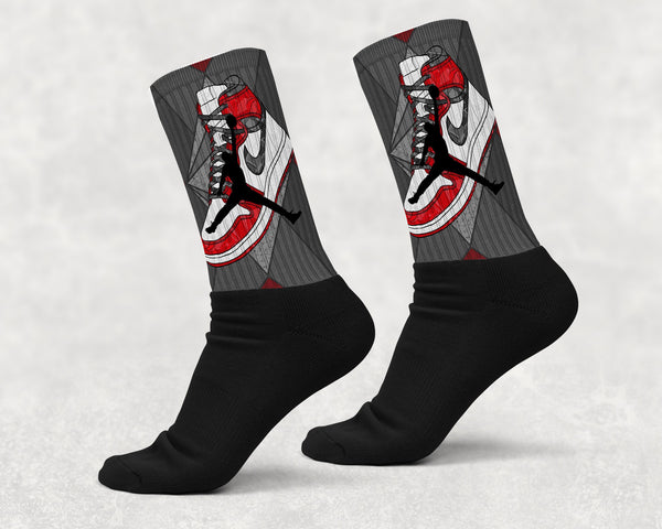 Custom Basket Ball Socks  Style 2