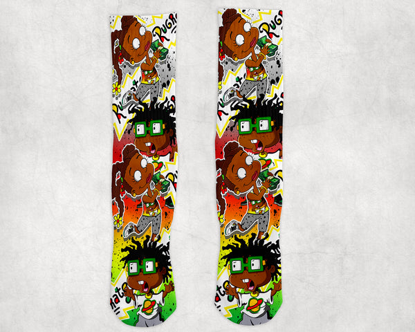 Rasta Chuck Custom  Crew Socks